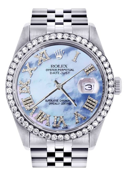 rolex mother of pearl diamond|rolex mother of pearl 36mm.